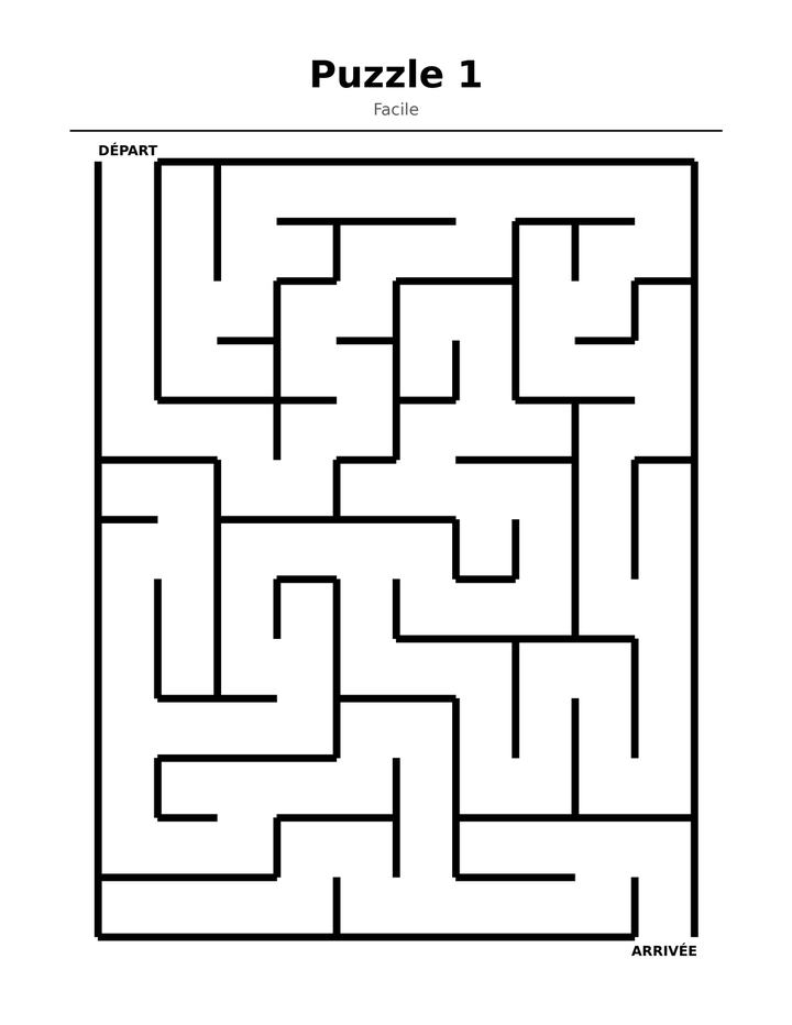 Labyrinthes de Noël pour Enfants