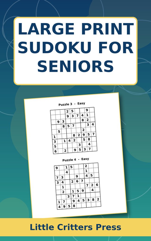 Large Print Sudoku for Seniors