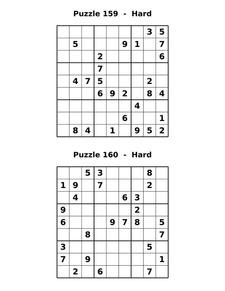 Large Print Sudoku for Seniors
