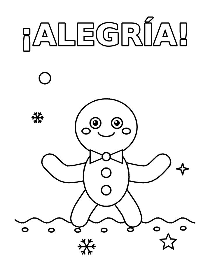 Libro para Colorear de Navidad para Niños