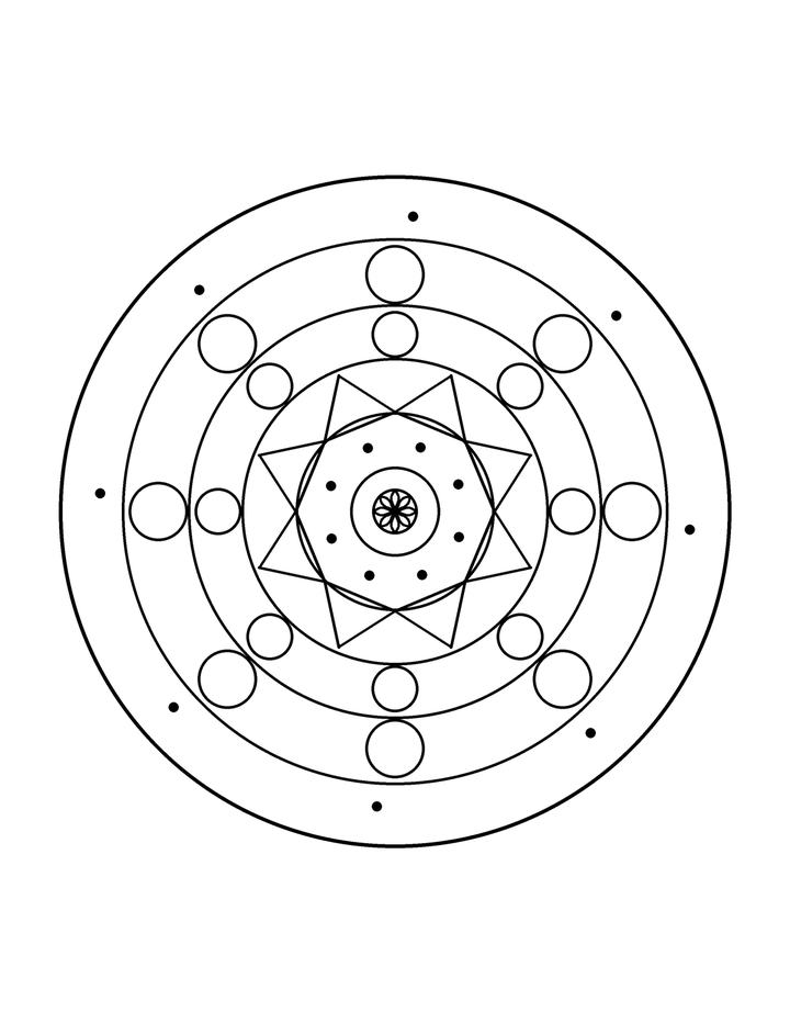 Relaxing Mandala Coloring Book for Adults